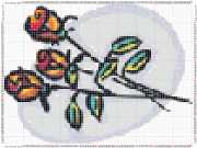 pattern Plants Roses