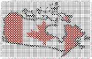 pattern Countries Canada Flags