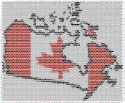 pattern Countries Canada Flags