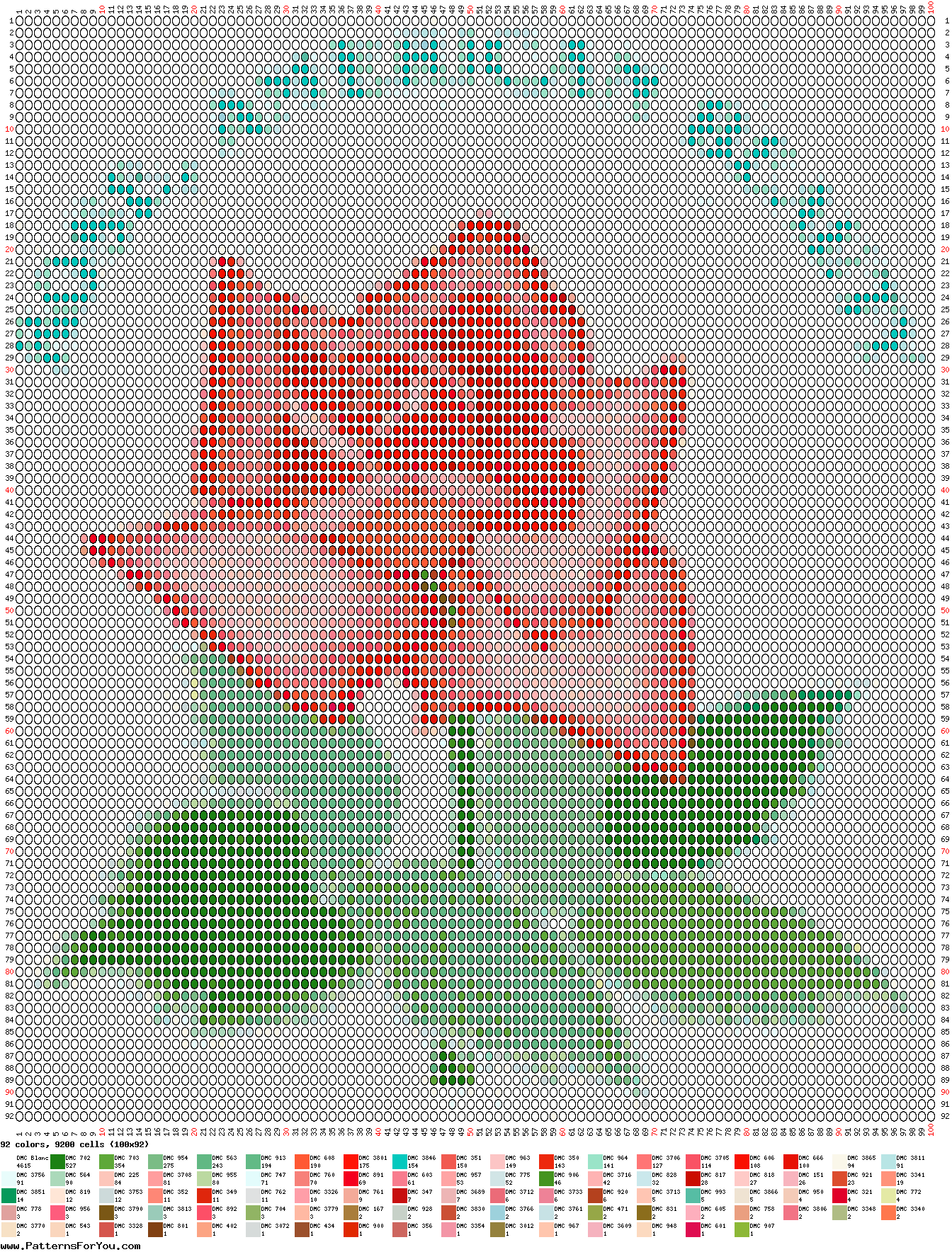 pattern Plants Roses