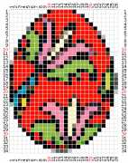 pattern Religion Easter Foods Eggs