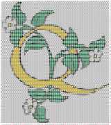 pattern Plants Flowers Letters & numbers Flowers