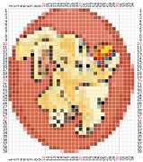 pattern Religion Easter Foods Eggs Animals