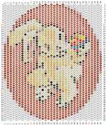 pattern Religion Easter Foods Eggs Animals