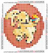 pattern Religion Easter Foods Eggs Animals