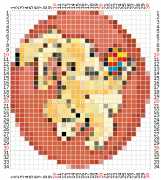 pattern Religion Easter Foods Eggs Animals