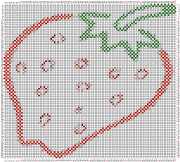 pattern Plants Strawberries