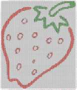 pattern Plants Strawberries