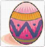 pattern Religion Easter Foods Eggs
