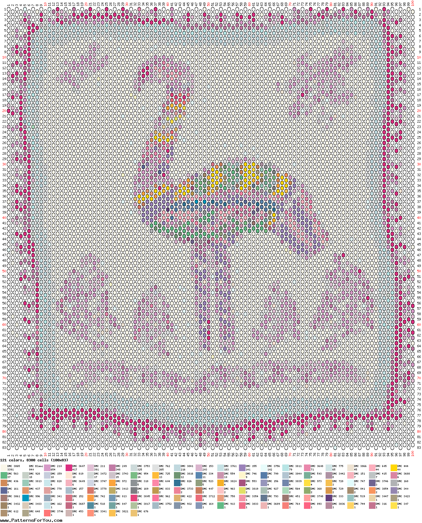 pattern Animals Flamingo