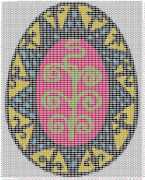 pattern Religion Easter Foods Eggs