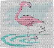 pattern Animals Flamingo