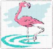 pattern Animals Flamingo