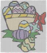 pattern Religion Easter Foods Eggs