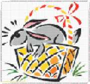 pattern Religion Easter Foods Eggs