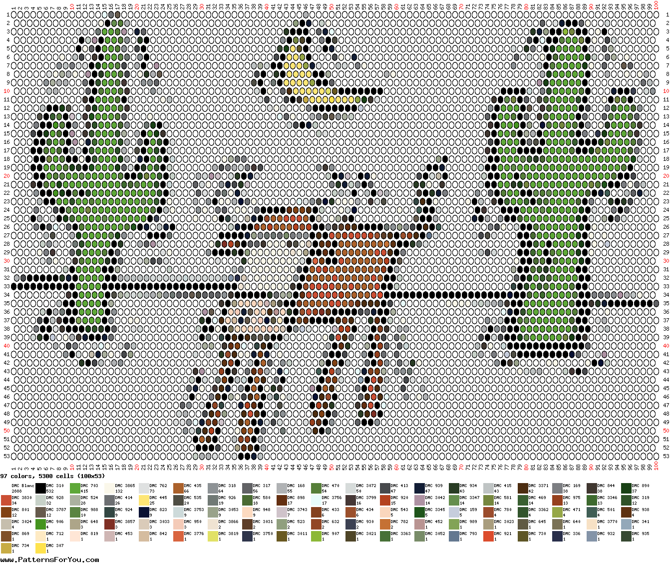 pattern Plants Cactuses