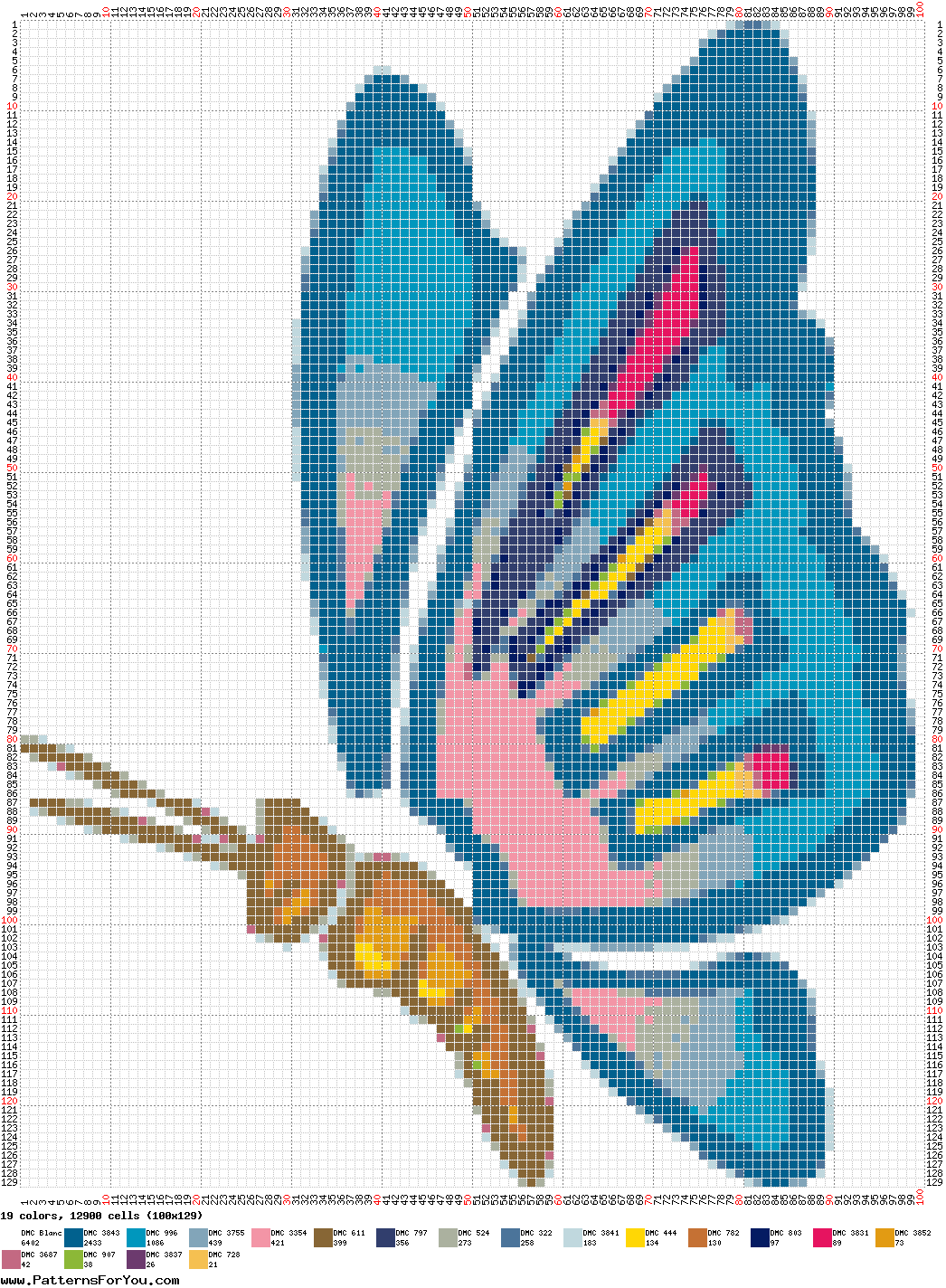 pattern Animals Butterflies