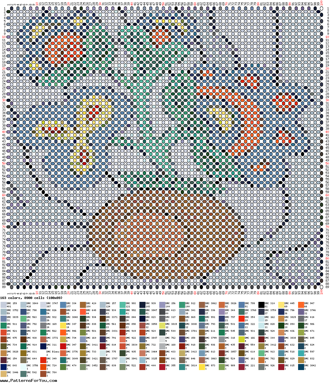 pattern Plants Flowers