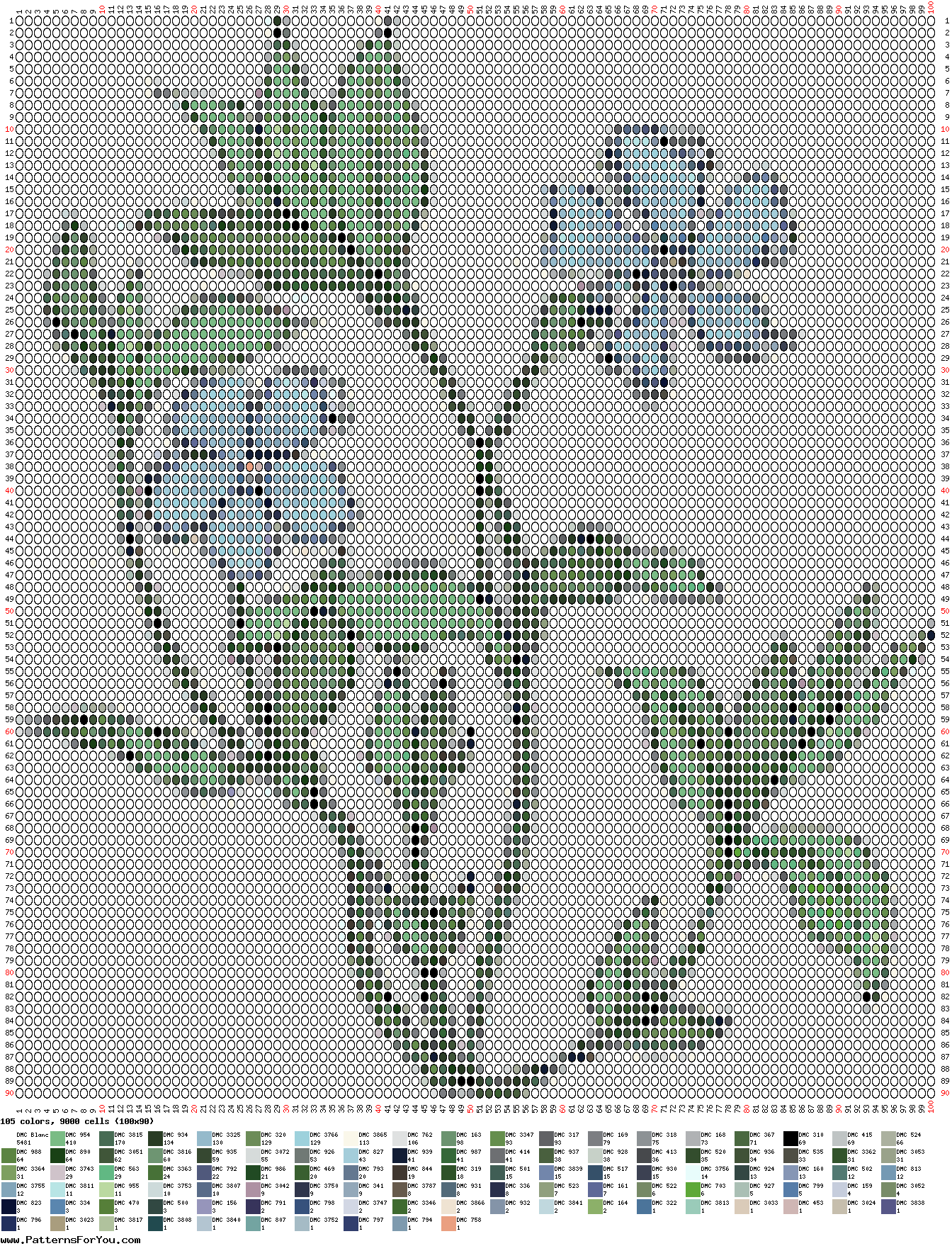 pattern Plants Flowers