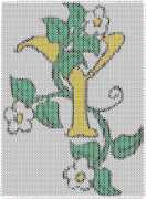 pattern Plants Flowers Letters & numbers Flowers