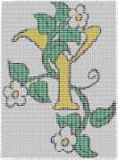 pattern Plants Flowers Letters & numbers Flowers