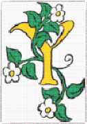 pattern Plants Flowers Letters & numbers Flowers