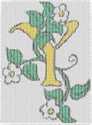 pattern Plants Flowers Letters & numbers Flowers