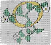 pattern Plants Flowers Letters & numbers Flowers