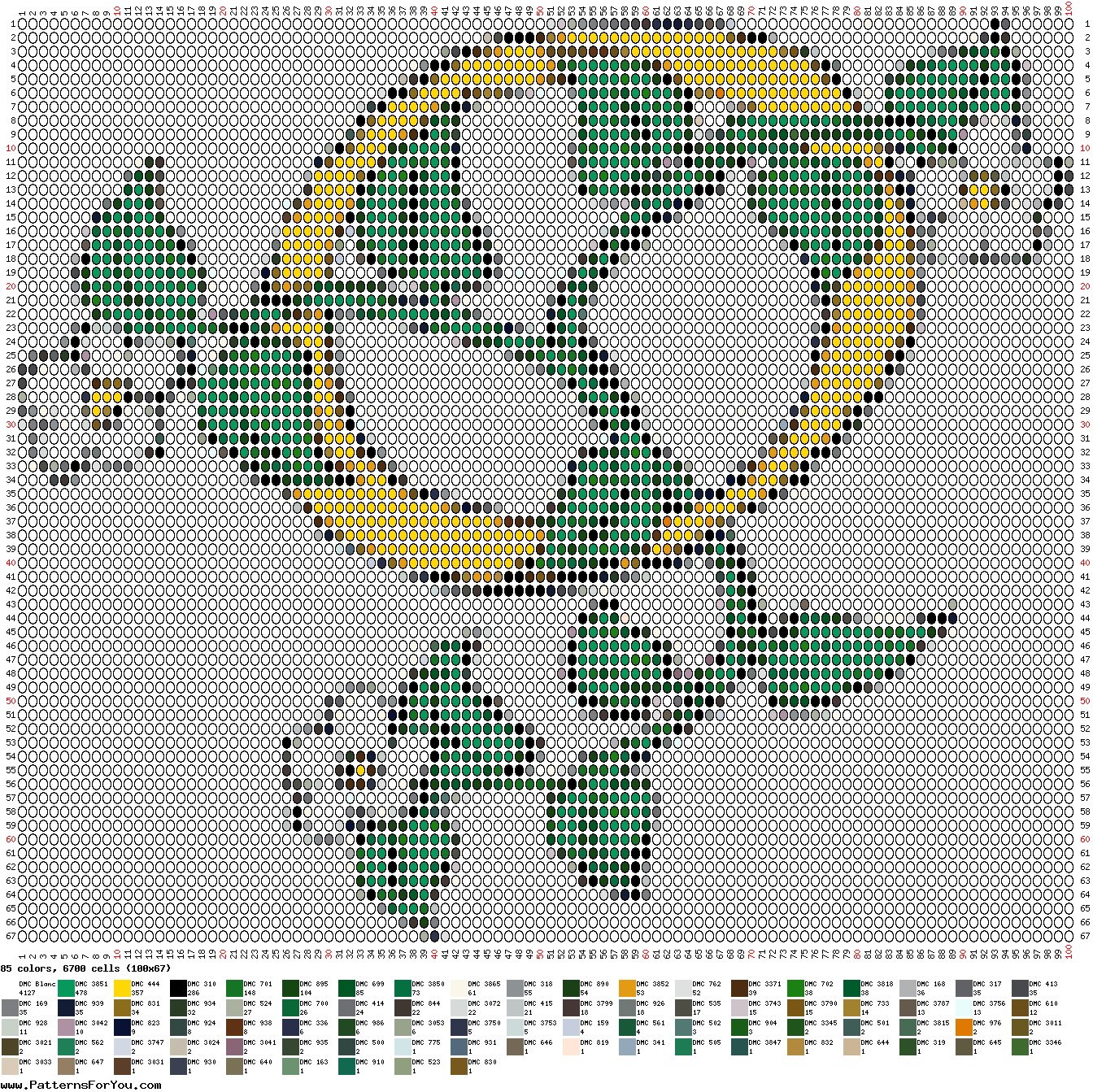 pattern Plants Flowers Letters & numbers Flowers