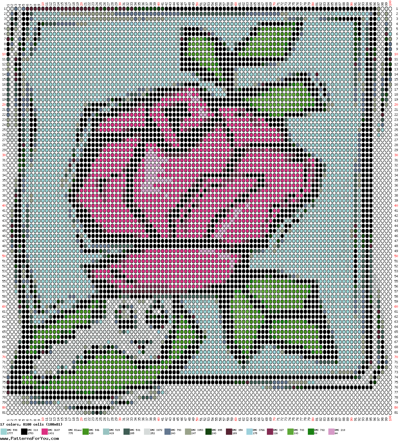 pattern Plants Roses