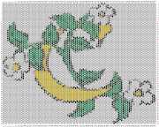 pattern Plants Flowers Letters & numbers Flowers