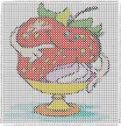 pattern Plants Strawberries