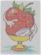 pattern Plants Strawberries