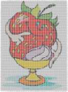 pattern Plants Strawberries