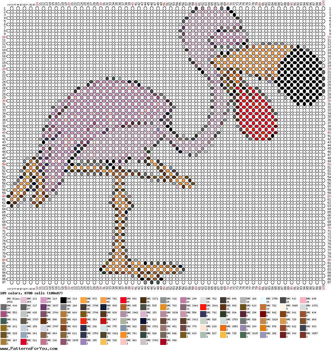 pattern Animals Flamingo