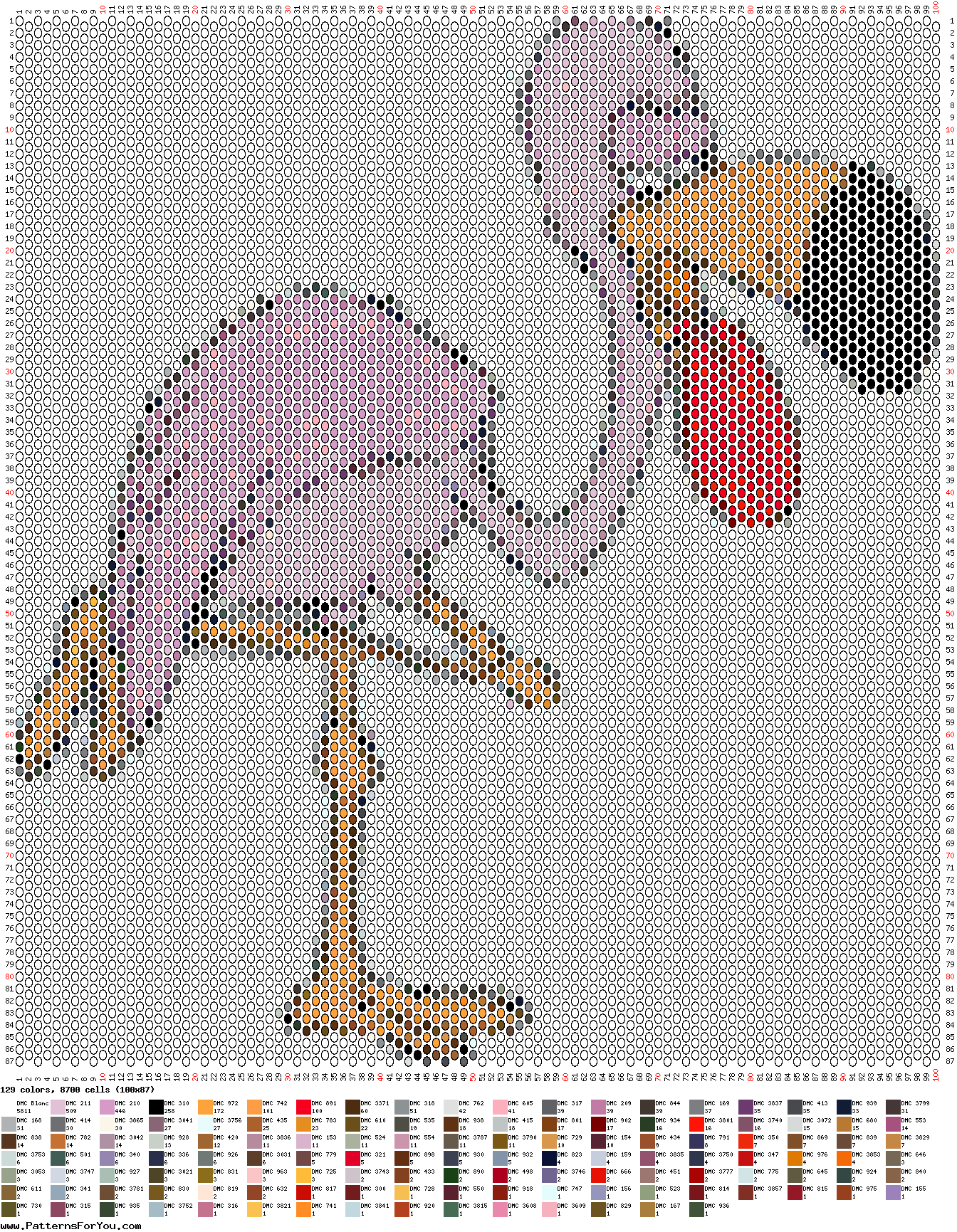 pattern Animals Flamingo