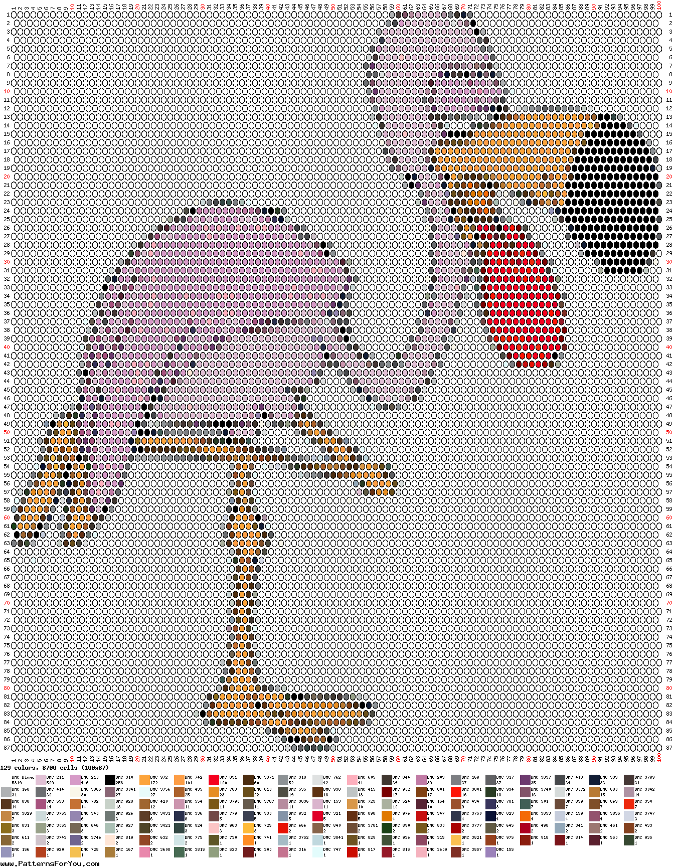 pattern Animals Flamingo