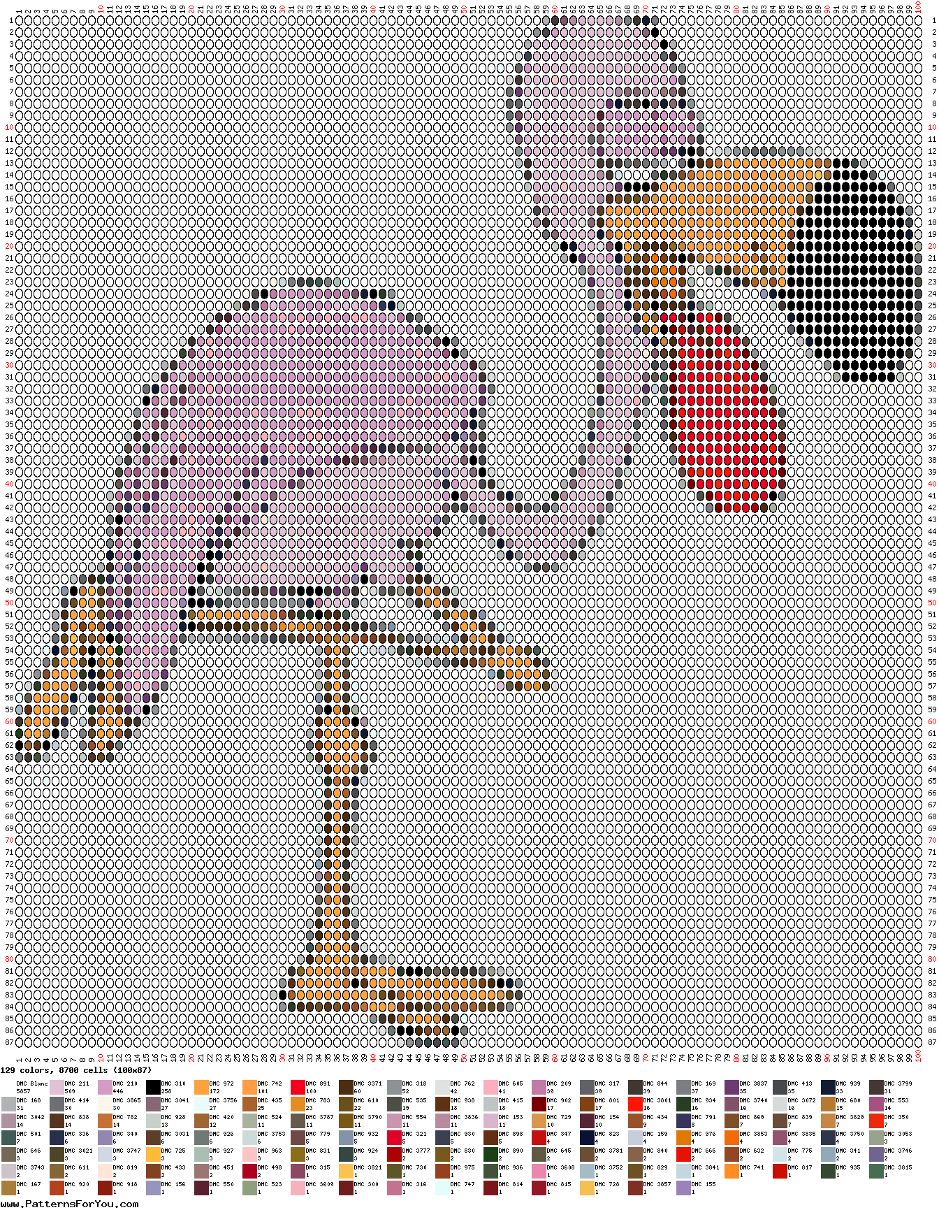 pattern Animals Flamingo