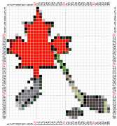 pattern Sports Hockey Countries Canada