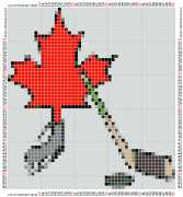 pattern Sports Hockey Countries Canada