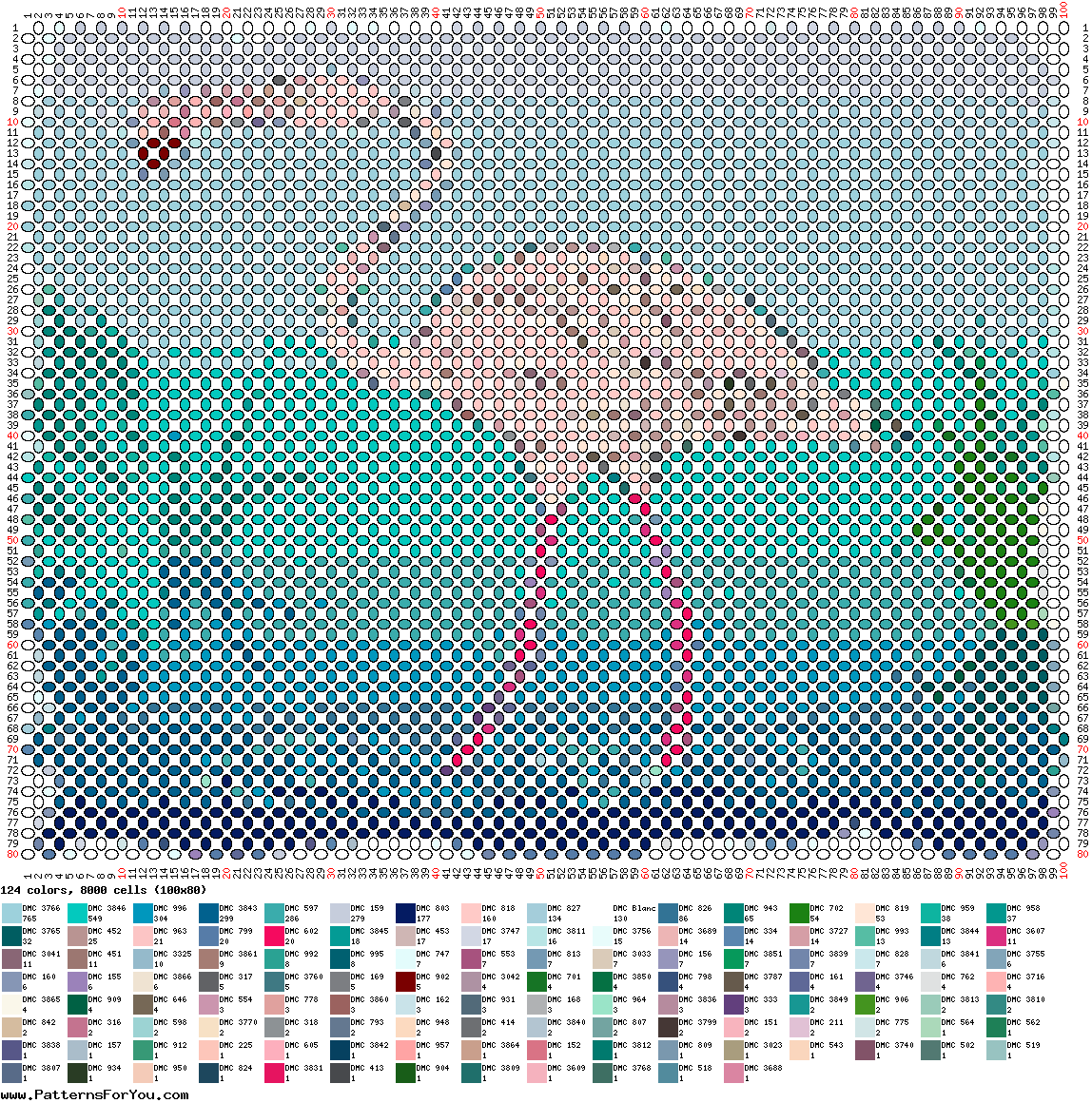 pattern Animals Flamingo