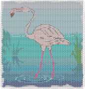 pattern Animals Flamingo