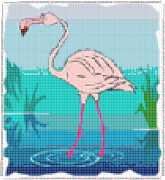 pattern Animals Flamingo