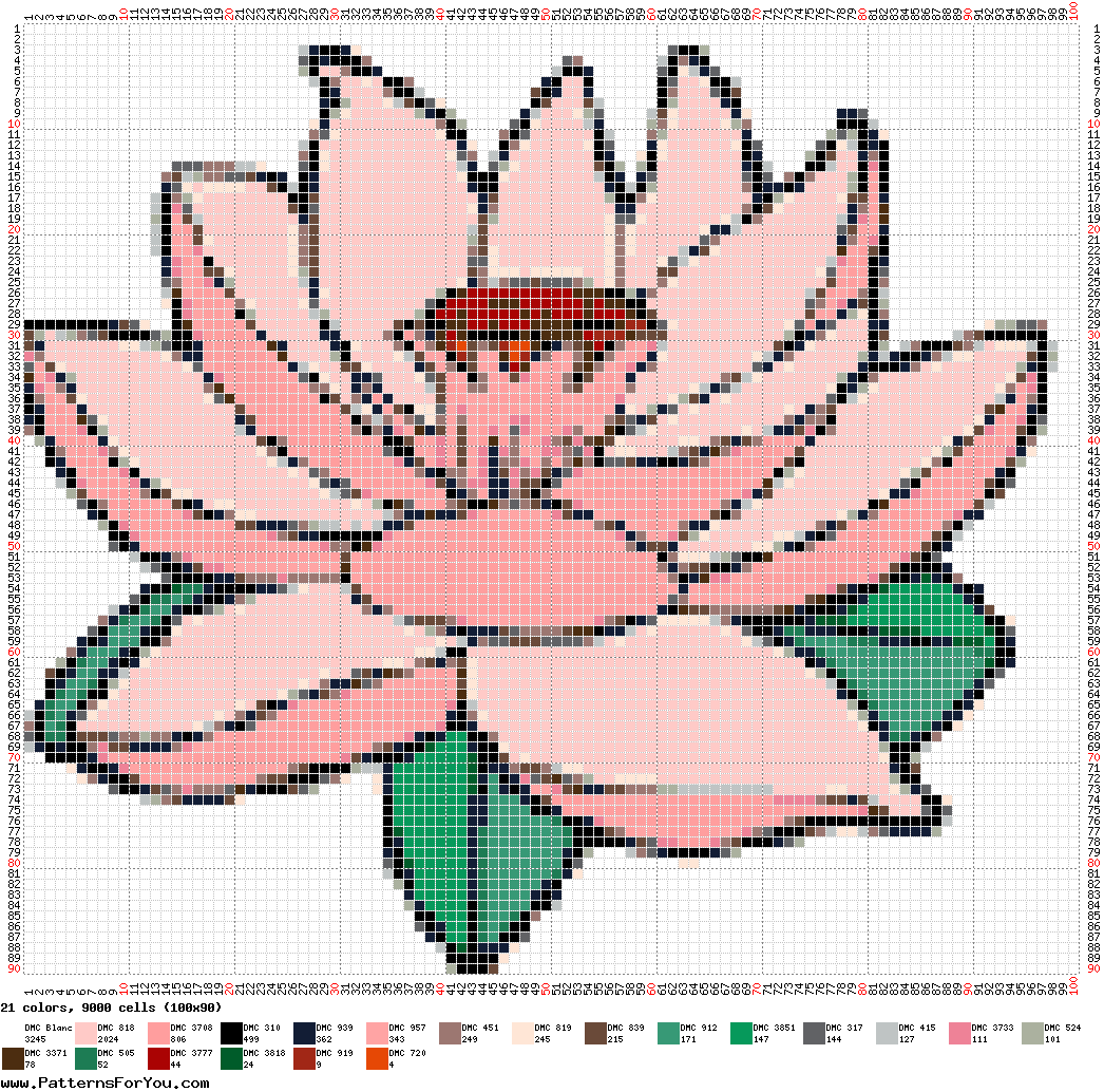 pattern Plants Flowers