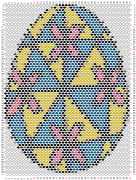pattern Religion Easter Foods Eggs