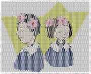 pattern People Women Plants Flowers Countries Japan