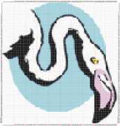 pattern Animals Flamingo