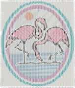 pattern Weather Sun Animals Flamingo