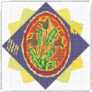 pattern Religion Easter Foods Eggs