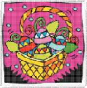 pattern Religion Easter Foods Eggs